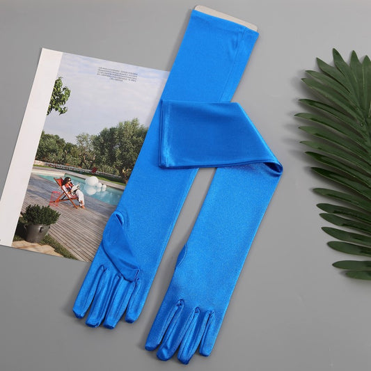 Women's Satin Stretch Gloves