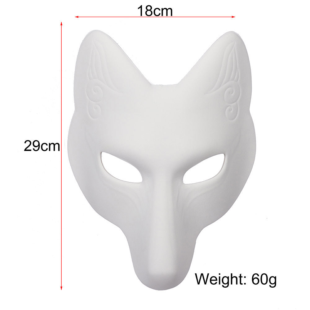 DIY Leather Fox Mask Prop - alternate view 2