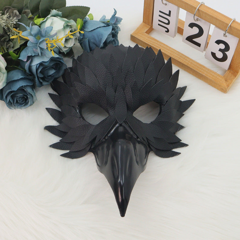 Halloween Delicate Bird Mouth Mask Masquerade - Discount Halloween City