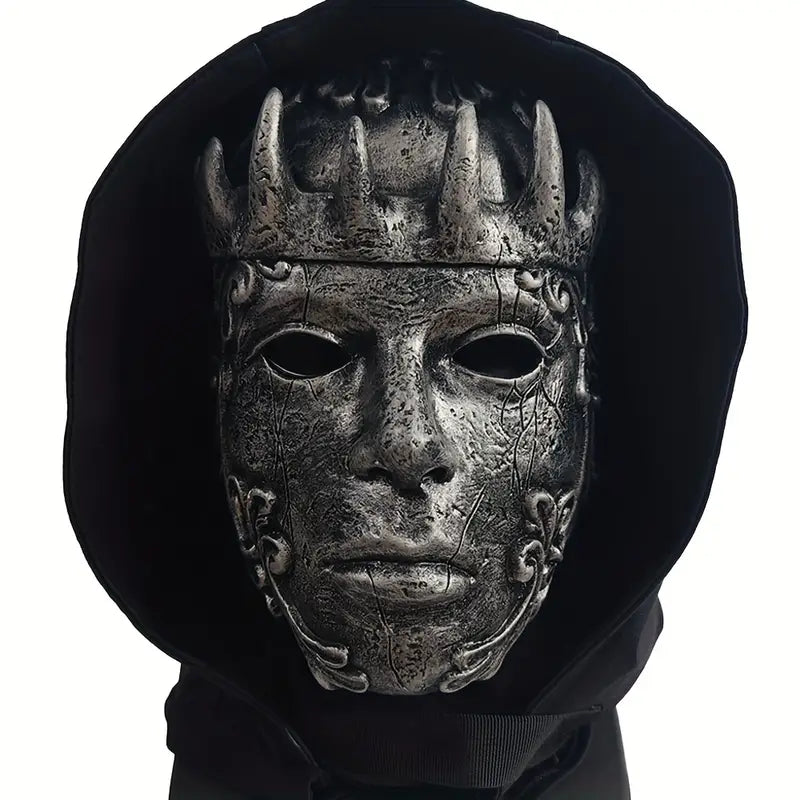 The Phantom Monarch: Regal Halloween Masquerade Mask