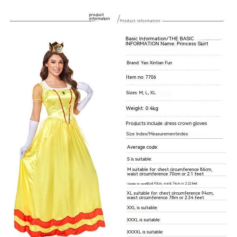 Halloween Costume Princess Dress Party Stage Wear - Discount Halloween City