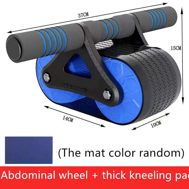 Double Wheel Abdominal Exerciser Women's Men Automatic - product image 11