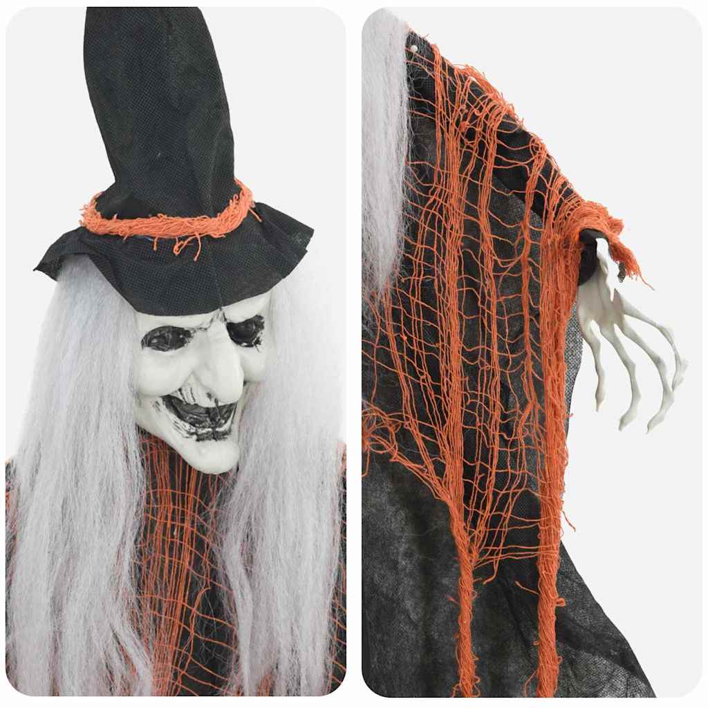 Hanging Halloween Ghost 3 Pcs Multicolor 24 × 38.2 in (61 × 97 cm) - Discount Halloween City