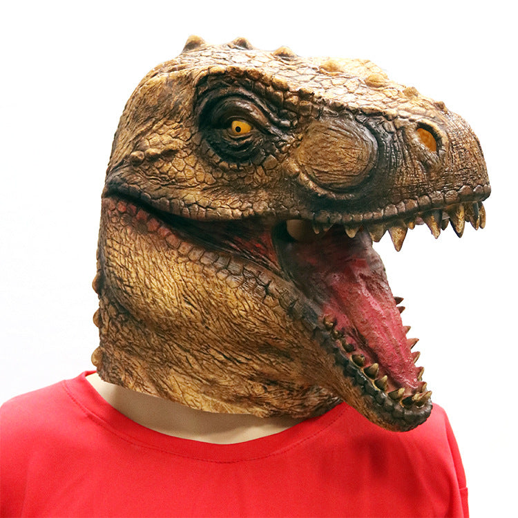 Dinosaur Mask Tyrannosaurus Rex Halloween Cosplay Costume Men's Women's Party Carnival - Discount Halloween City