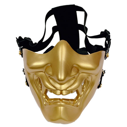 Halloween Ball Devil Half Face Mask - Discount Halloween City