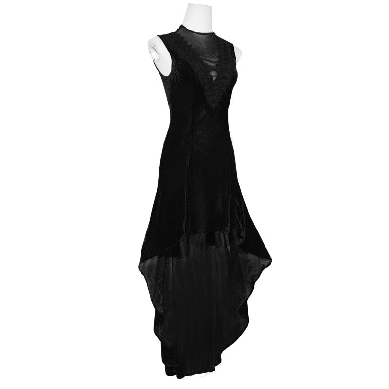 Medieval Retro Pleuche Dress Halloween Cos Performance - Costumes