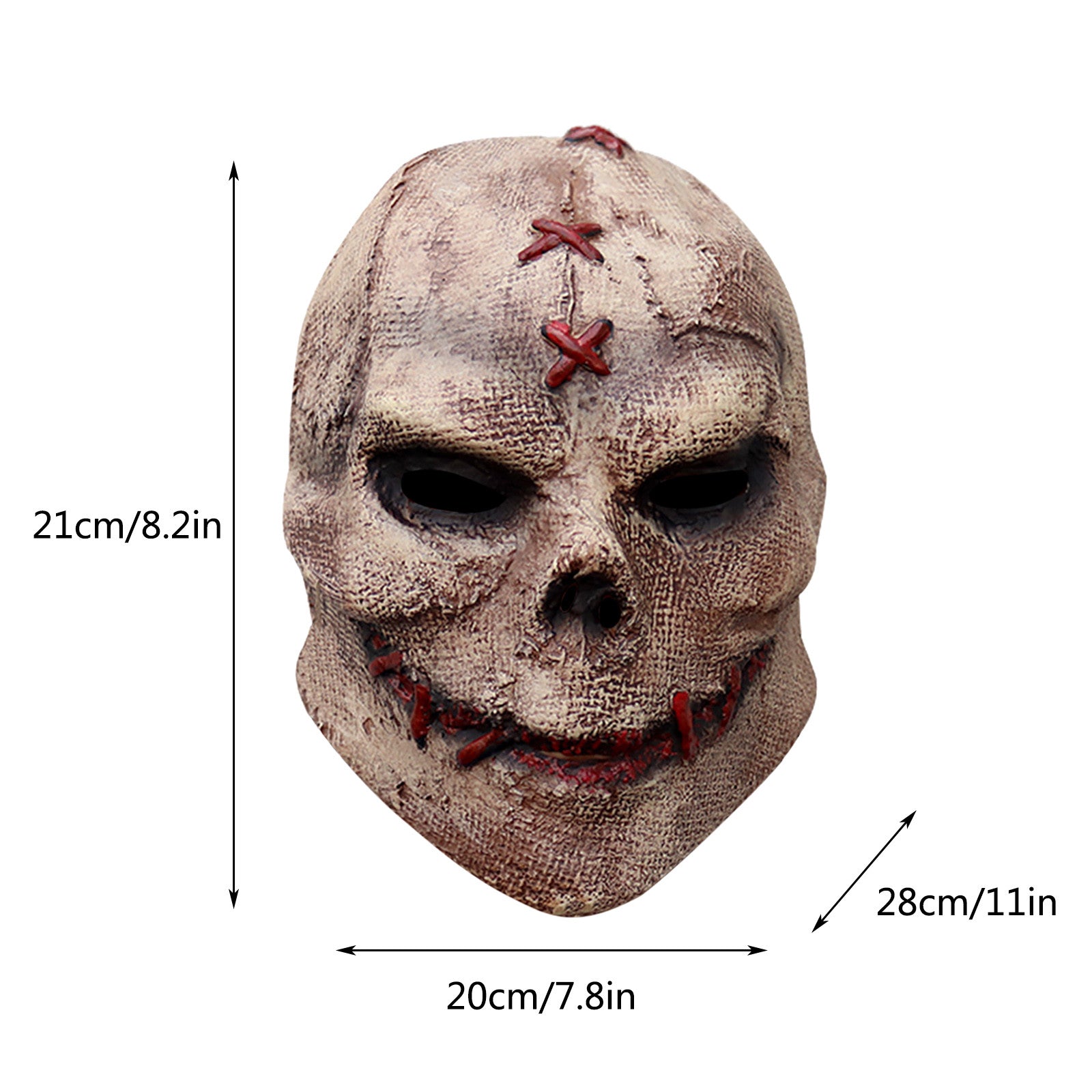 Halloween Stitching Horror Mask Cosplay Funny Dance Party - Discount Halloween City