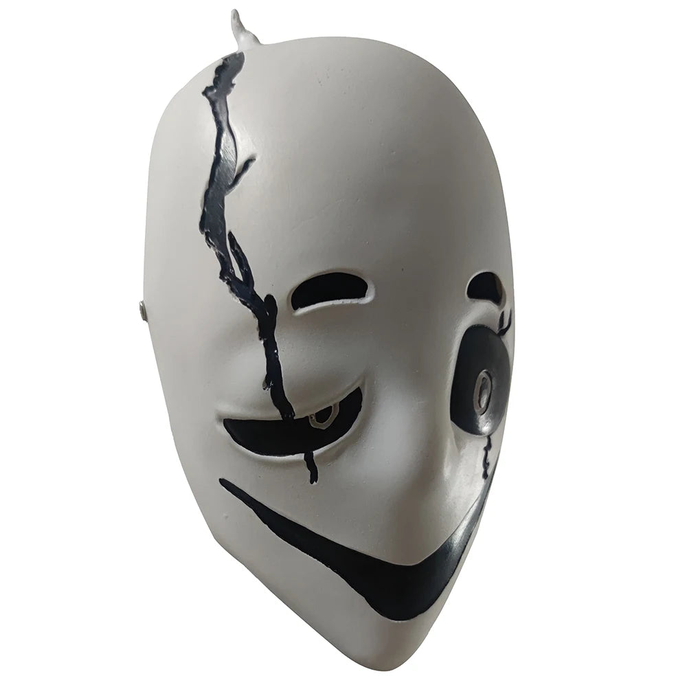 Undertale W.D.Gaster Mask Latex Halloween Cosplay Costume Prop