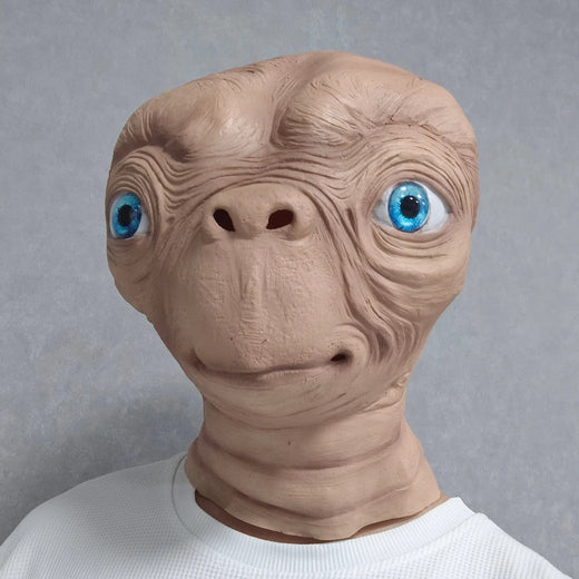 ET Alien Latex Mask Halloween Carnival Party Movie E.T. the Extra-Terrestrial RealisticCosplay