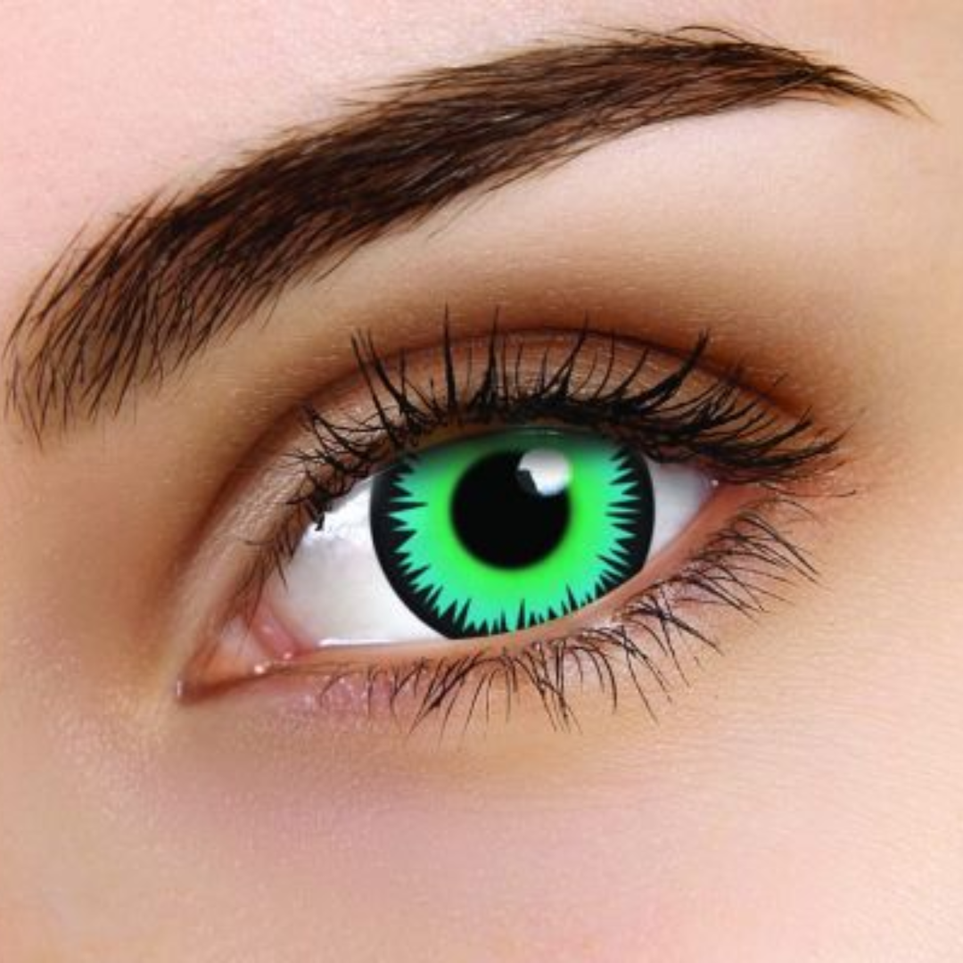ColourVUE 3 month Costume Lenses - Green Werewolf