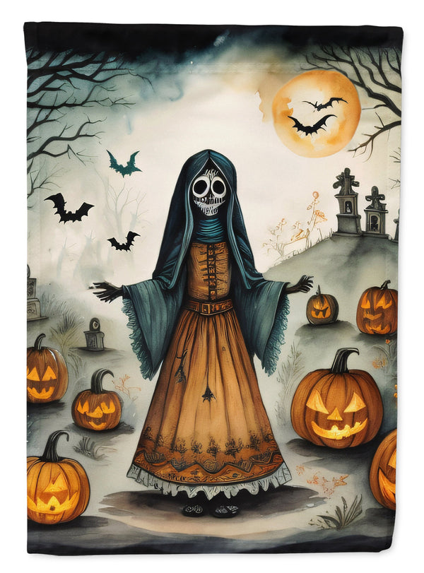 La Llorona Skeleton Spooky Halloween Garden Flag