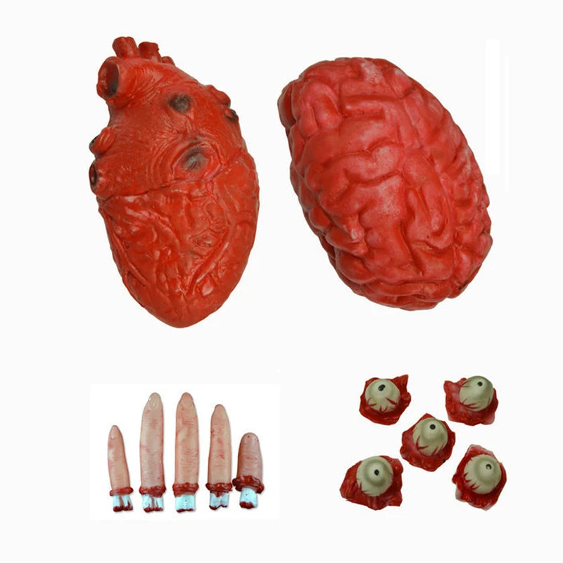 Fake Bloody Heart & Organ Halloween Decoration Props - product image 2
