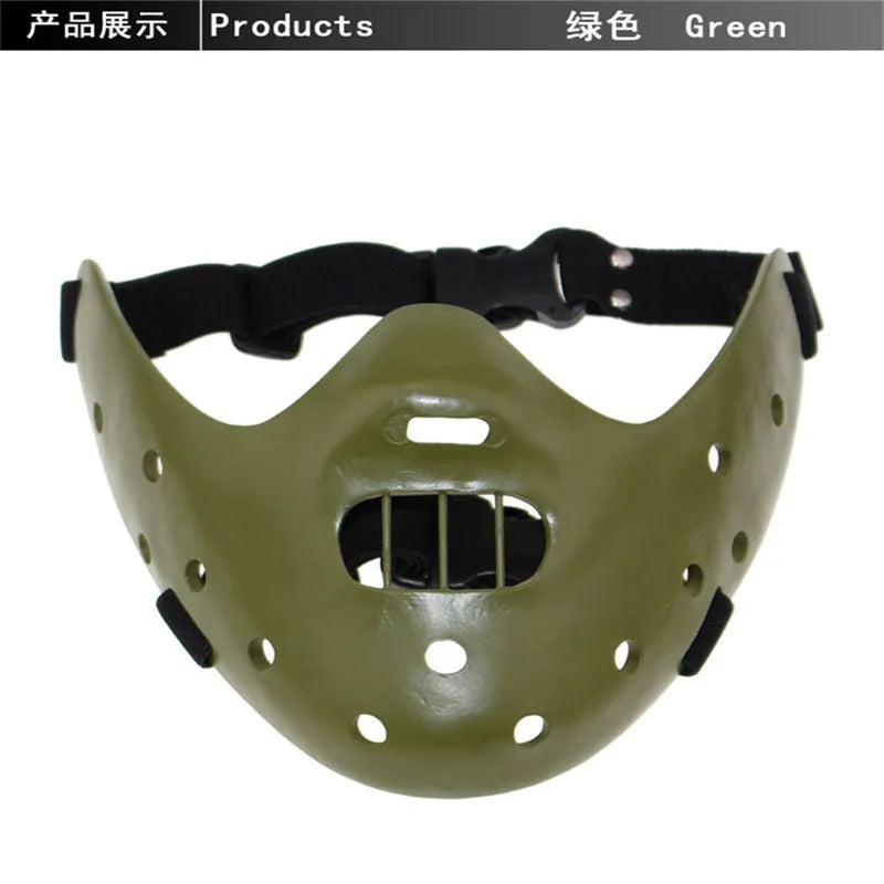 Hannibal Masks Horror Hannibal Lecter the Silence of the Lambs Costume Halloween Mask - View 8