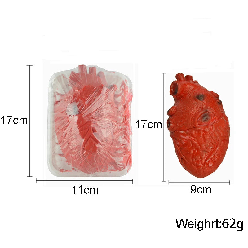 Fake Bloody Heart & Organ Halloween Decoration Props - product image 4