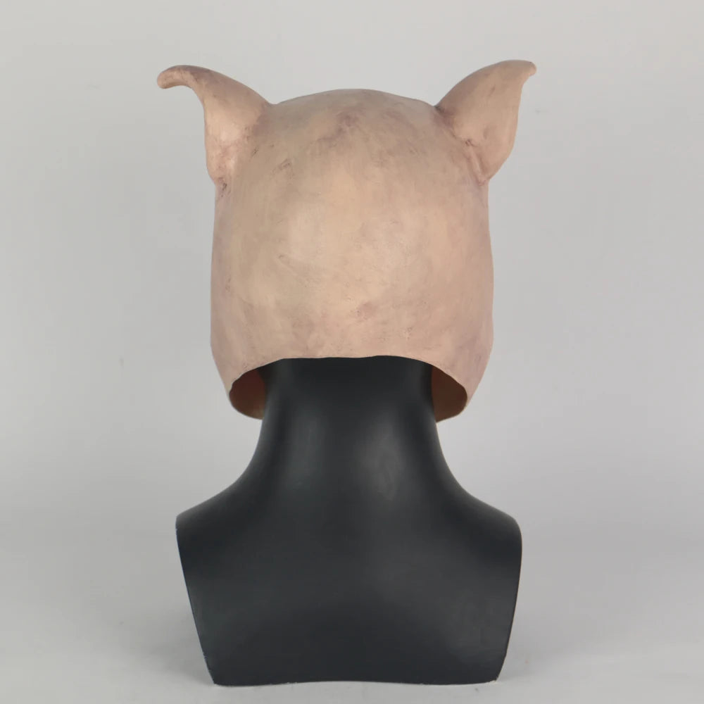 Durable Pig Mask Funny Terror Masquerade Pig Masks Latex Halloween Party Accessory Props