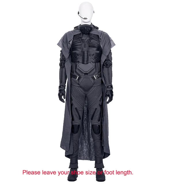 Arrakis Aka Dune Costume Fremen Stillsuit Paul Atreides Costume Armor Suit with Vest - No cape no shoes / M