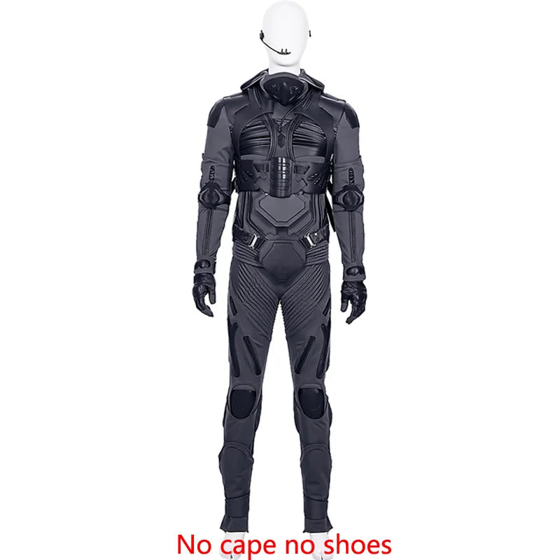 Arrakis Aka Dune Costume Fremen Stillsuit Paul Atreides Costume Armor Suit with Vest - No cape no shoes / Custom size