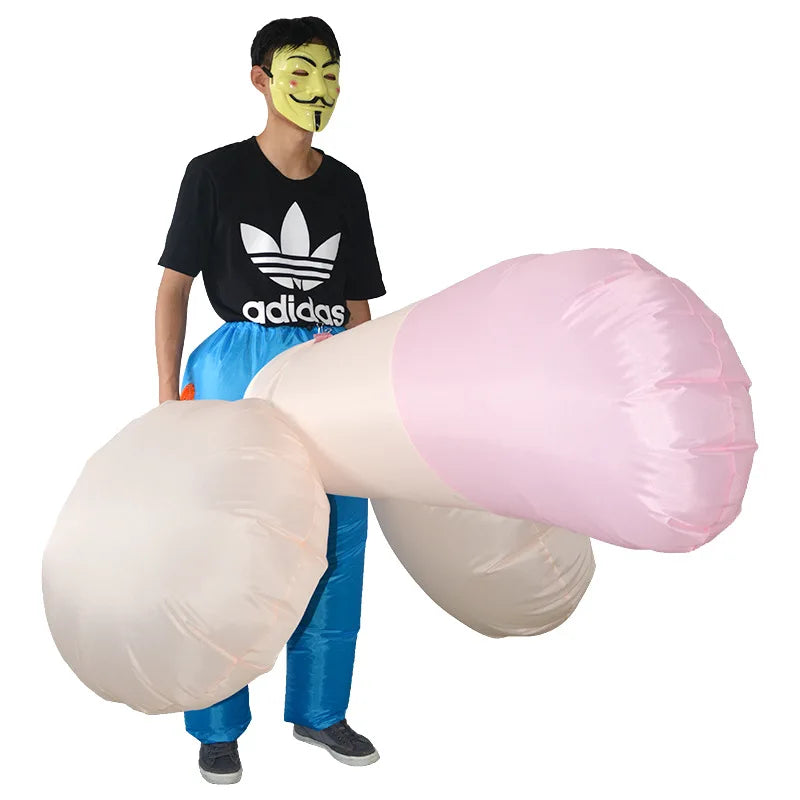 Novedan Adult Cartoon Inflatable Costume – Halloween Party Mascot