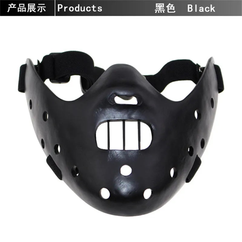 Hannibal Masks Horror Hannibal Lecter the Silence of the Lambs Costume Halloween Mask - View 9