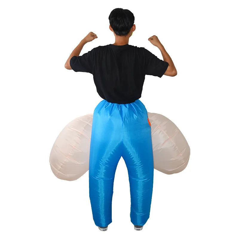 Novedan Adult Cartoon Inflatable Costume – Halloween Party Mascot