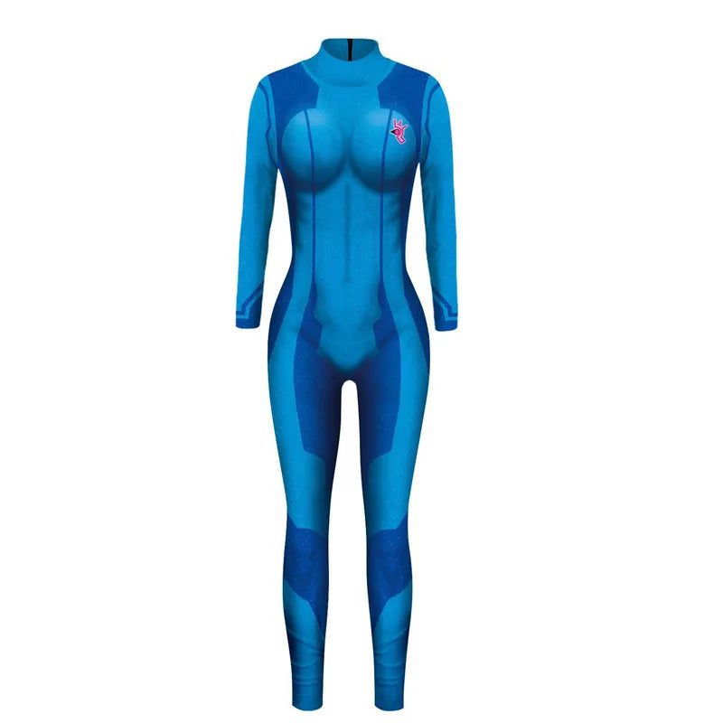 Halloween Costumes for Women Mystique X-Men X Men Movie Hero Raven Darkholme Costume Sexy - Style 3 / S