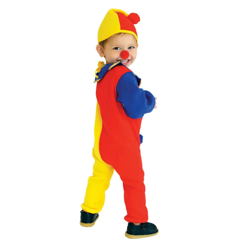 Naughty Haunted House Kids Child Clown Costume for Baby Girls Boys Toddler Halloween Purim - View 5