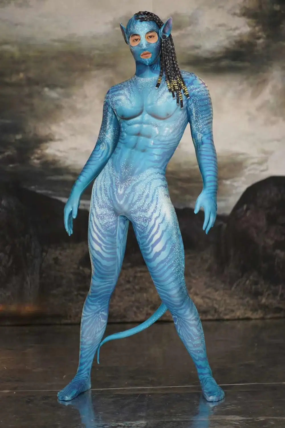 Halloween Costumes Costume Stretch Jumpsuit Club Cosplay Dance - View 10