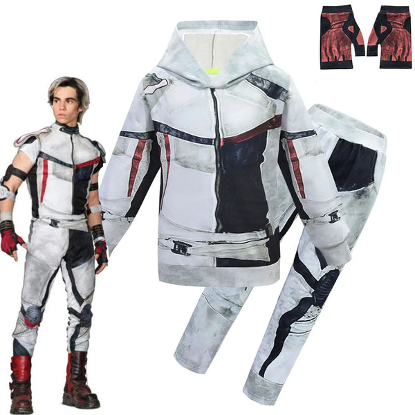 Descendants 3 Halloween Costume for Kids Carlos Costume Baby Boys Casual Sport Set - Clothes / 14