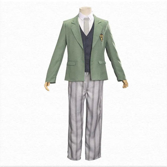 Halloween Costume Props Anime Beastars Costume Deer Louis Suit Suit Shirt Vest Pants Tie - XXL