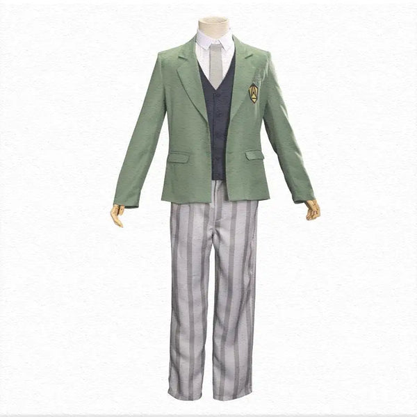 Halloween Costume Props Anime Beastars Costume Deer Louis Suit Suit Shirt Vest Pants Tie - XXL