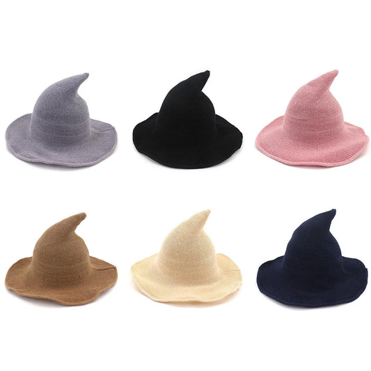 Witch Modern Woolen Lady Made From Sheep Hat