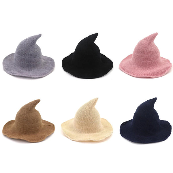 Witch Modern Woolen Lady Made From Sheep Hat
