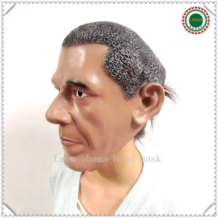 Adult Realistic Latex Character Mask - Halloween Costume Party Accessory - product image 2