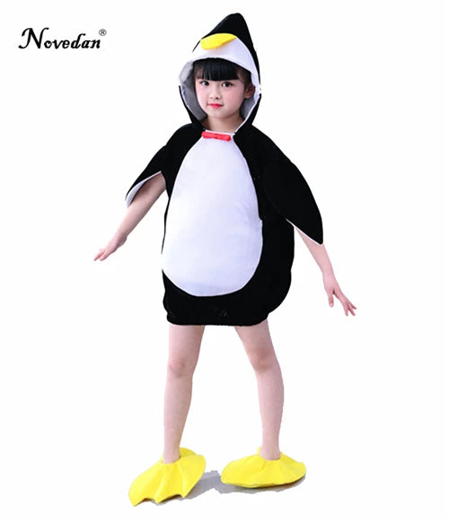 Penguin Halloween Costume Baby Kids Toddler Infant Boys Girls Animal Cosplay Carnival Birthday Party Outfit - product image 7