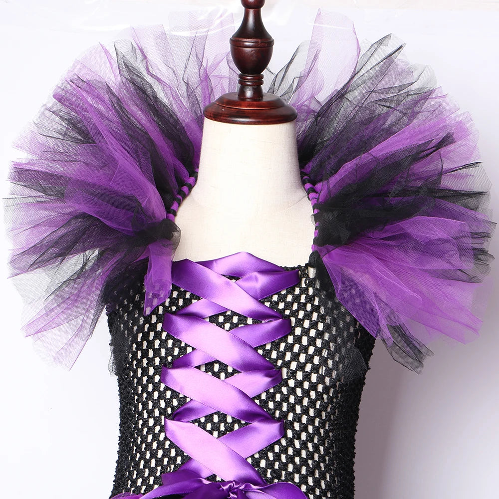 Kids' Witch Tutu Hat Fantasy Costume - alternate view 3