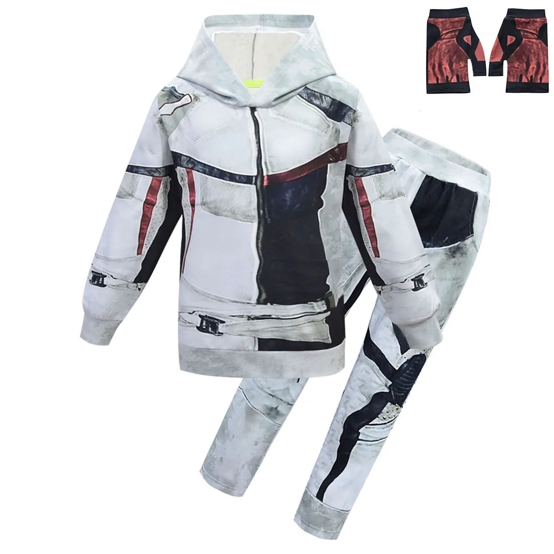 Descendants 3 Halloween Costume for Kids Carlos Costume Baby Boys Casual Sport Set - Hoodie / 7