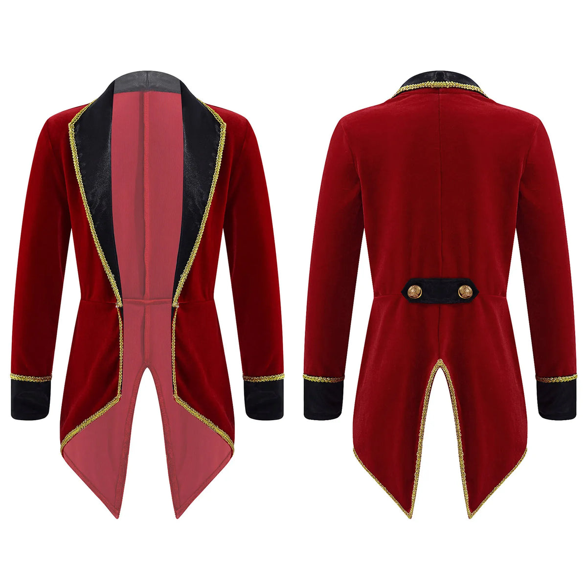 Boys Girls Circus Ringmaster Tailcoat Canivals Lion Tamer Halloween - product image 14