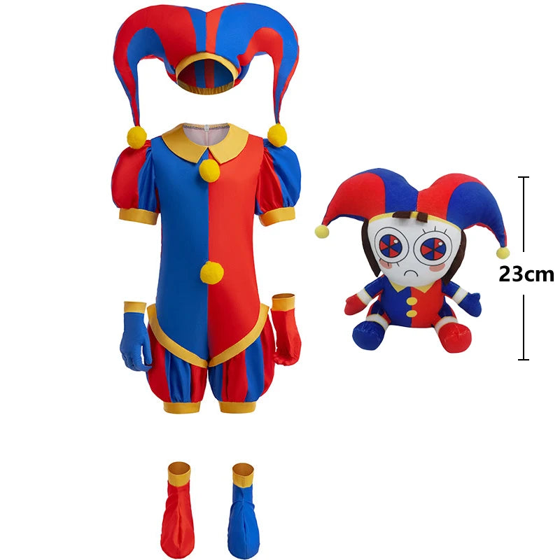 virtual circus Clown Jumpsuit Costume - b1 - product image 11