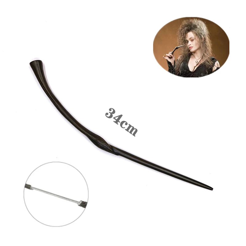 Wizard-Inspired Metal Core Magic Wand Cosplay Prop