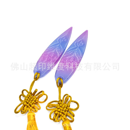 3PCS Hunters Knife For Mira Cartoon Cosplay Swords Props For Rumi Enhanced Version Carnival Cosplay Costume - product image 5