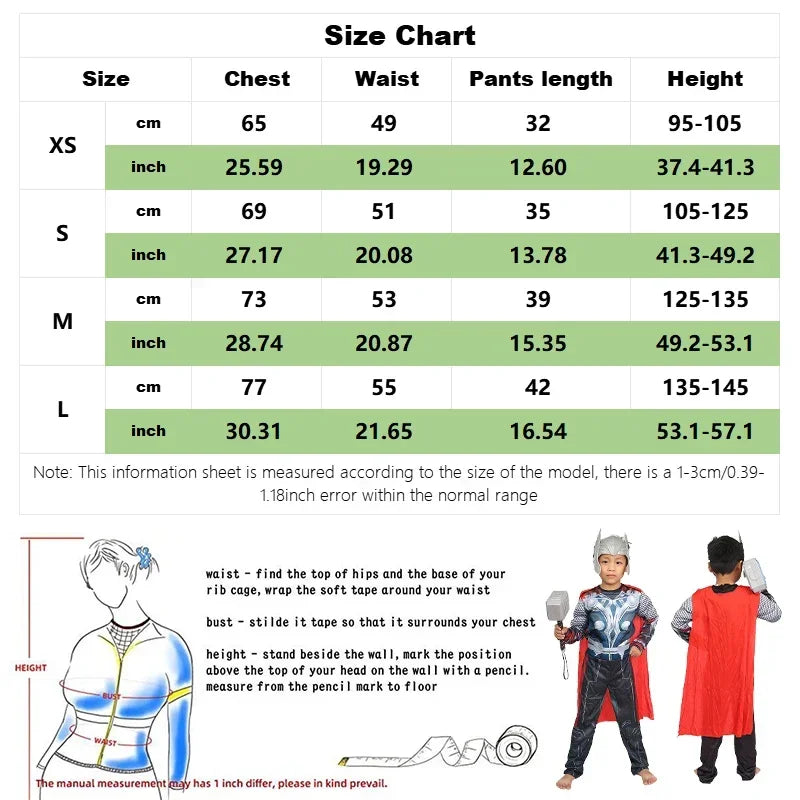 Halloween for Men's Thunder God Warrior Muscle Costume Superhero Thunder God Warrior Costume Muscle Costume Jumpsuit - View 6