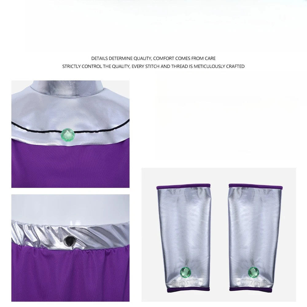 Women's Purple Superhero-Inspired Halloween Costume