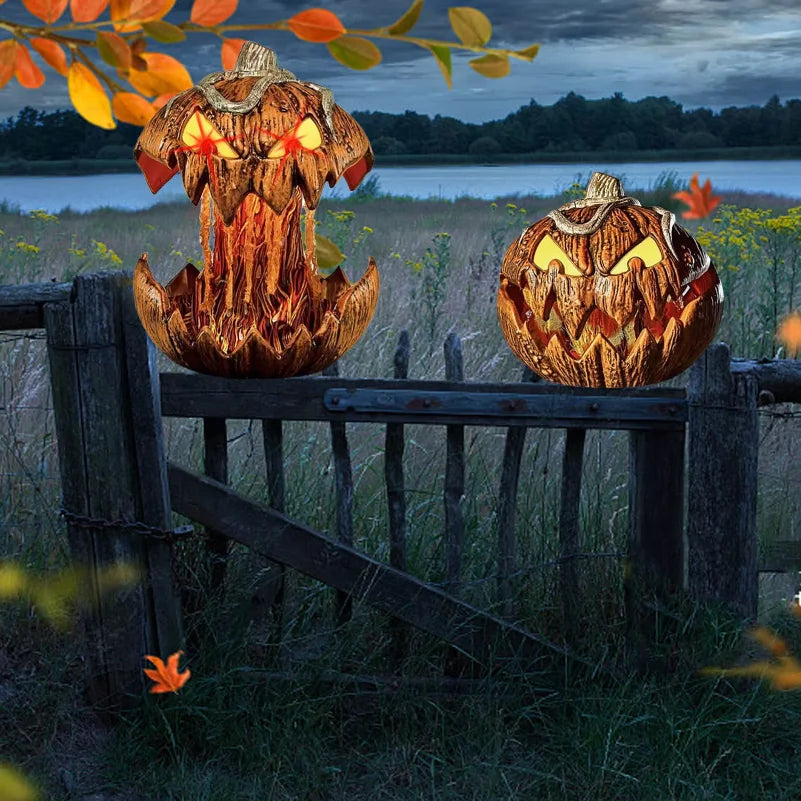 Noise Activated Pumpkin Animated Talking Pumpkin Decoration Lifting Pumpkin Creates a Spooky Atmospheresfor