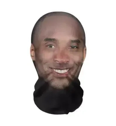 Costume Headwear Hip Hop Hood Hat Headgear 3D Printed Kanye Mask Elastic Mesh Halloween - 13