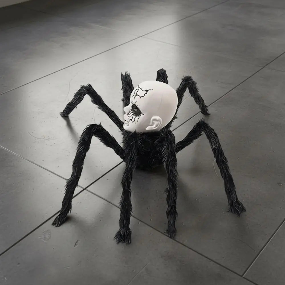 Glowing Eye Halloween Electric Walking Spider Sound Activated Folding Yard - product image 5