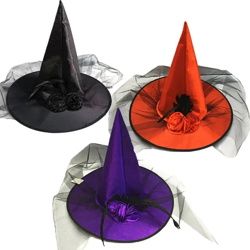 Wizard Hat Kids Witch Hat Kids Costume Cosplay Halloween Party Decoration - product image 2