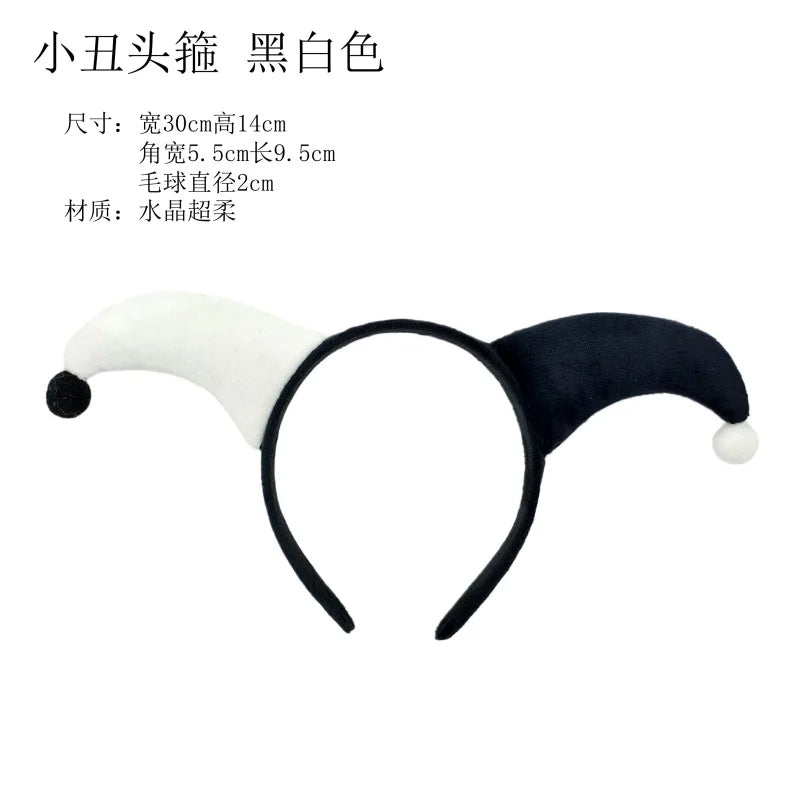 Clown Headband Halloween Costume Decorations Hair Hoop Performance Decorative Props Hat - View 7