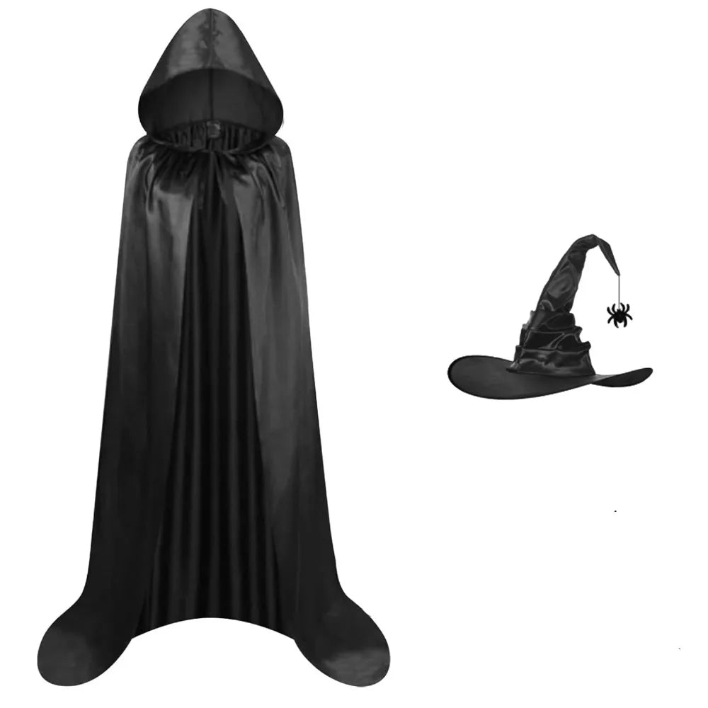 Creative Bat Hat Halloween Cloak Party Props Costume Halloween Cosplay Hooded Cape Funny Grim Reaper Cloak - product image 7