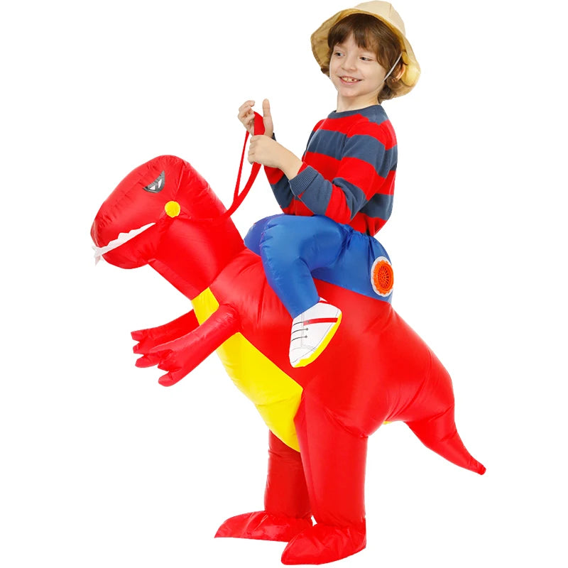 Kids Child Dinosaur Unicorn Inflatable Costume Cute Funny Clothing For Boys Girls Halloween Christmas - product image 2