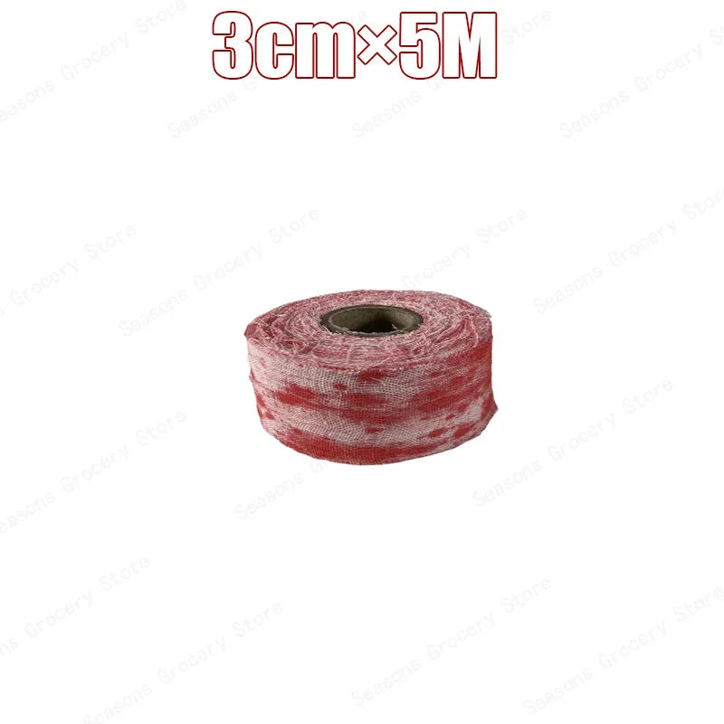 Halloween Bloody Gauze Roll Fake Blood Bandage Wrap Creepy Mummy Zombie Costume Fake Blood Creepy Accessories - product image 7
